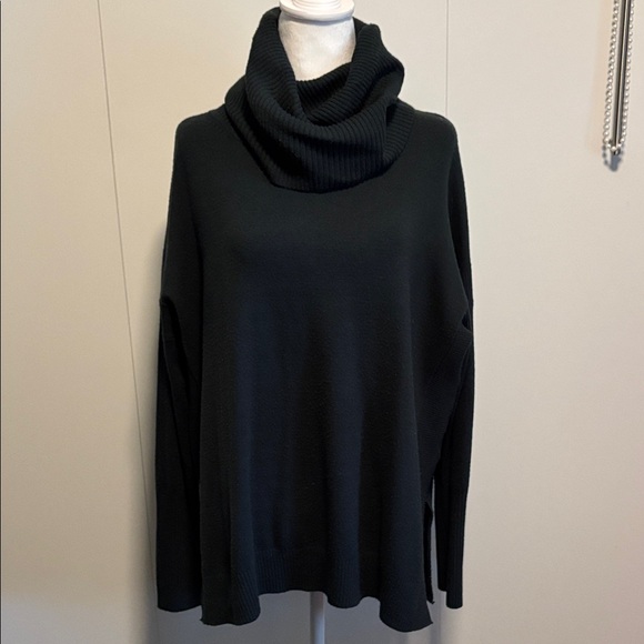 French Connection Black Cowl Neck Sweater - Picture 1 of 4